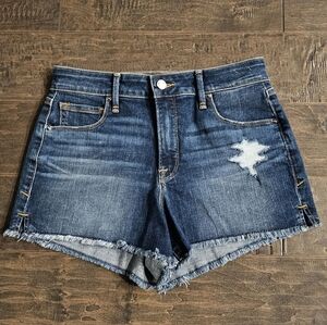 Good American High Rise Jean Shorts sz 27